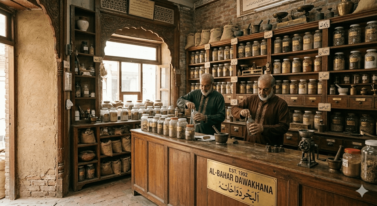Our herbal store heritage